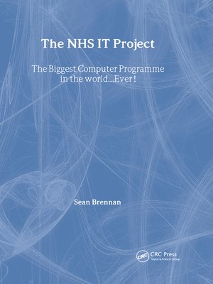 cover image of The NHS IT Project